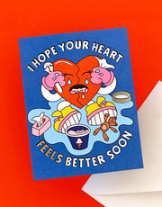 Broken Heart Thinking of You Card