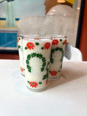 Holiday Motif Drinking Glass