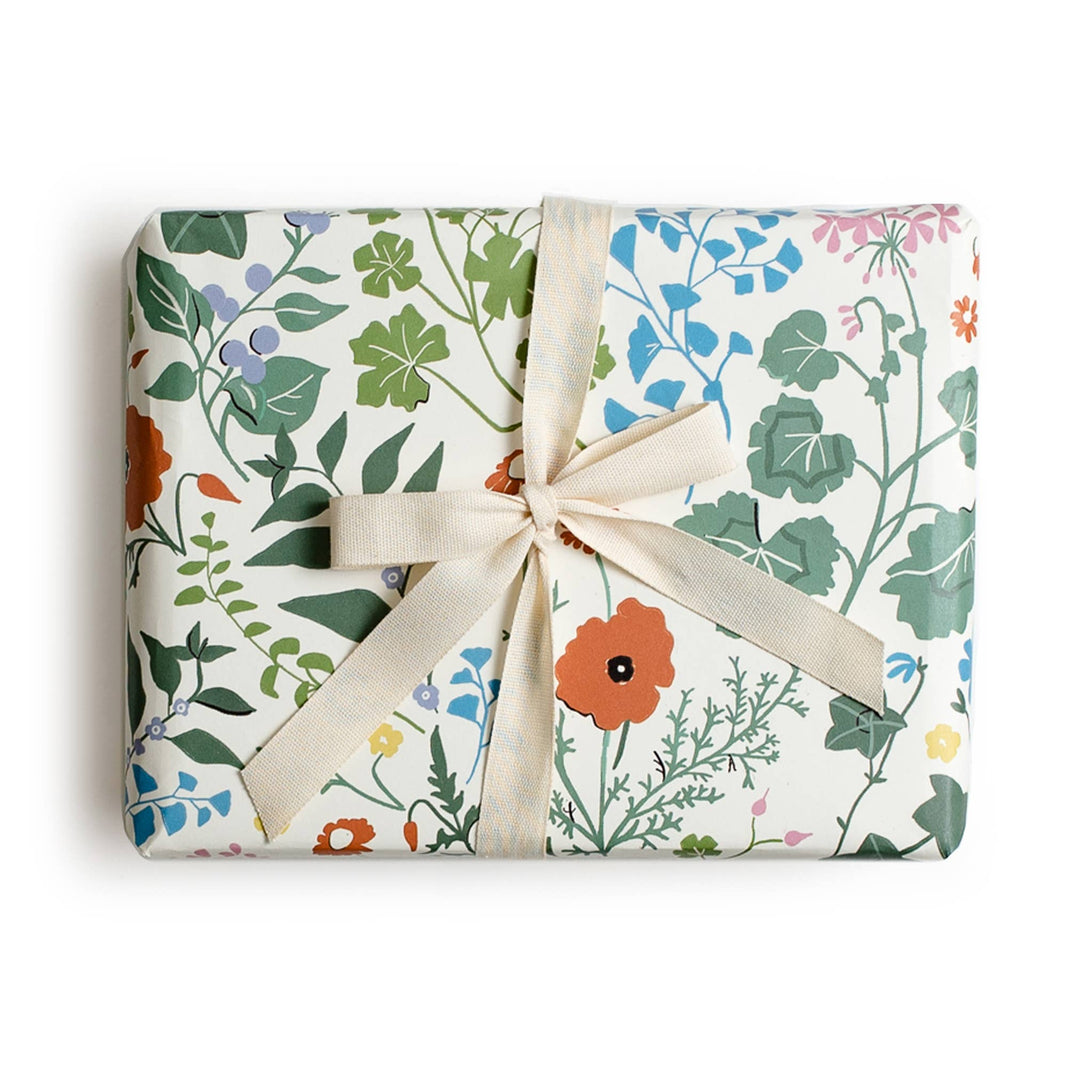 Primary Garden Gift Wrap Roll