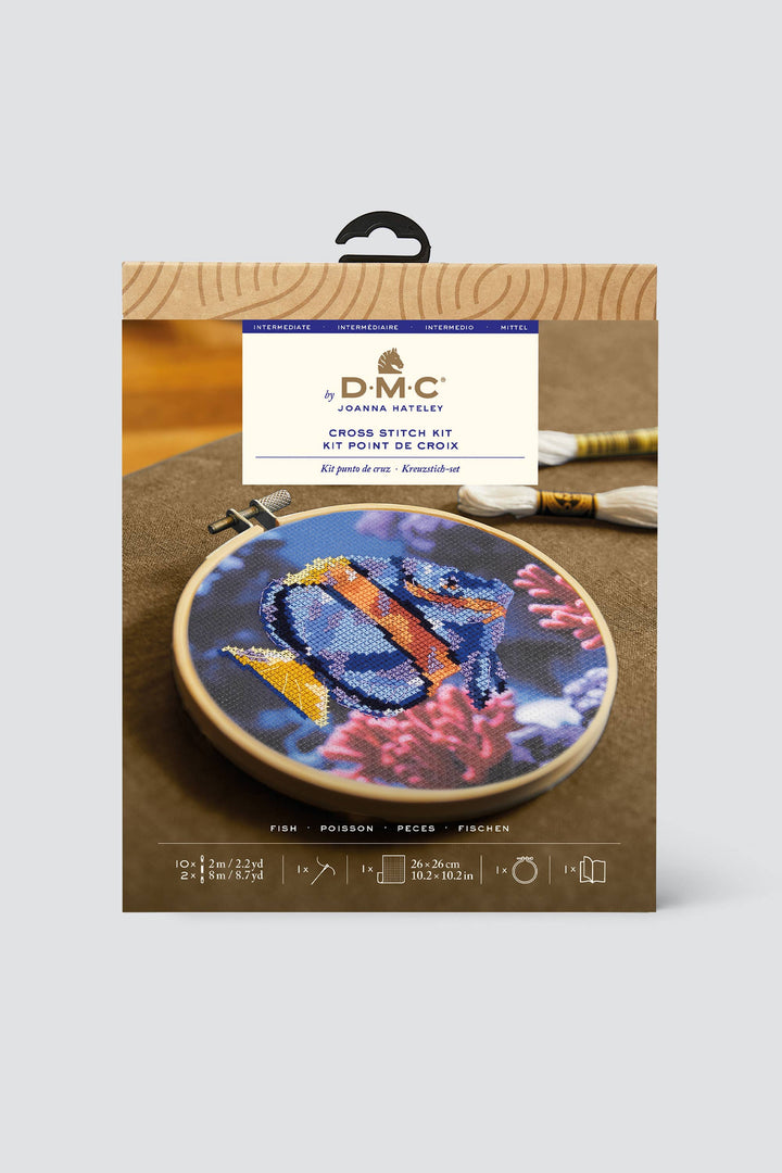 Sealife Scenery Fish Cross Stitch