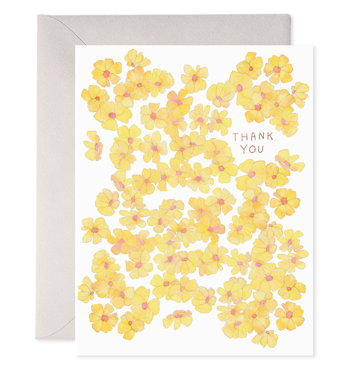 Yellow Flowers Boxed Card Set