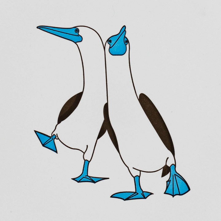 Happy Birthday Booby - Letterpress Funny Birthday Card