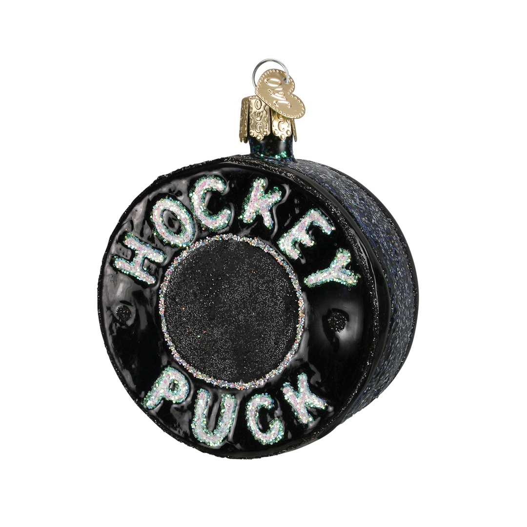 Hockey Puck Ornament