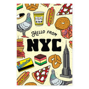 Hello From NYC Postcard