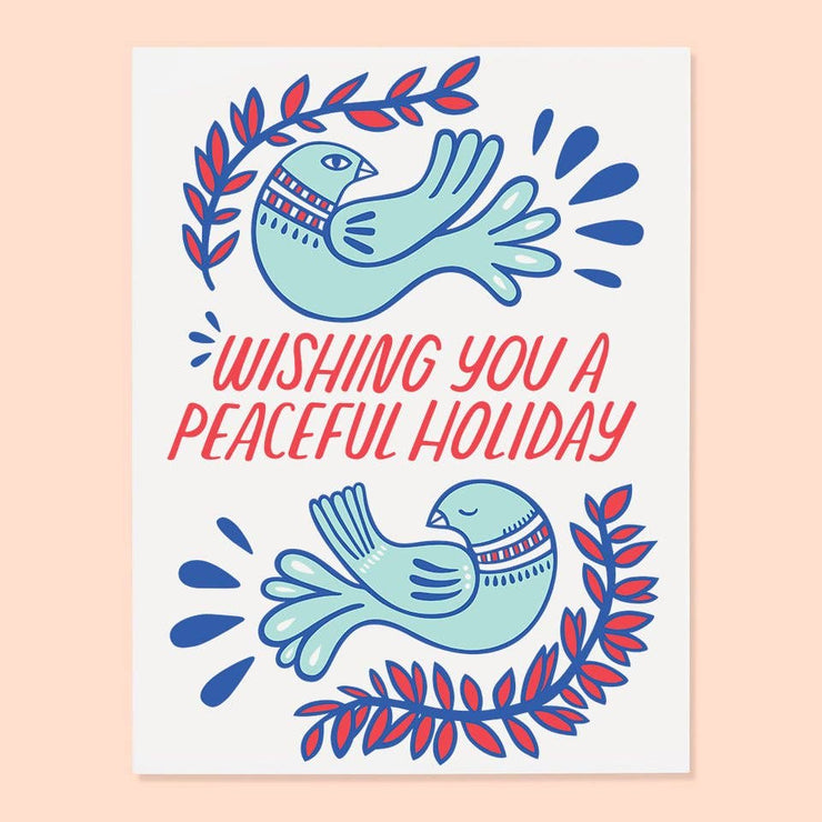 Peace Doves Card (Set of 6)