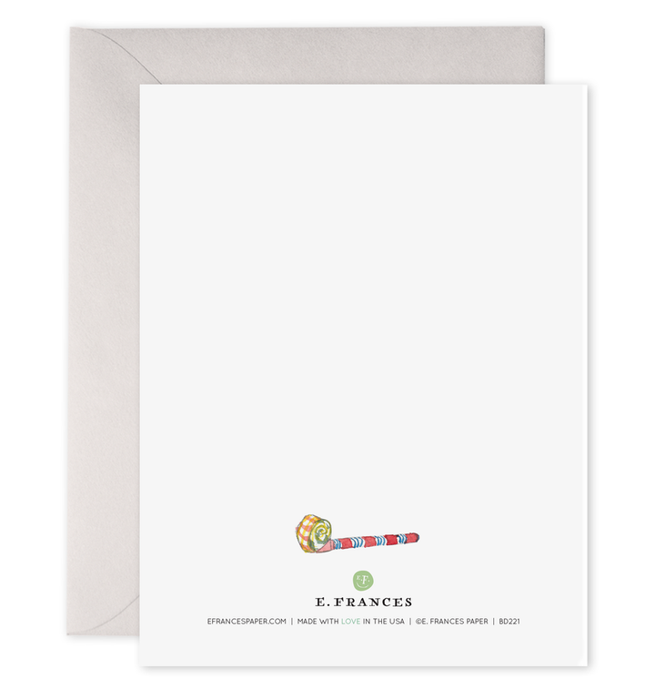 Partysaurus Birthday Greeting Card