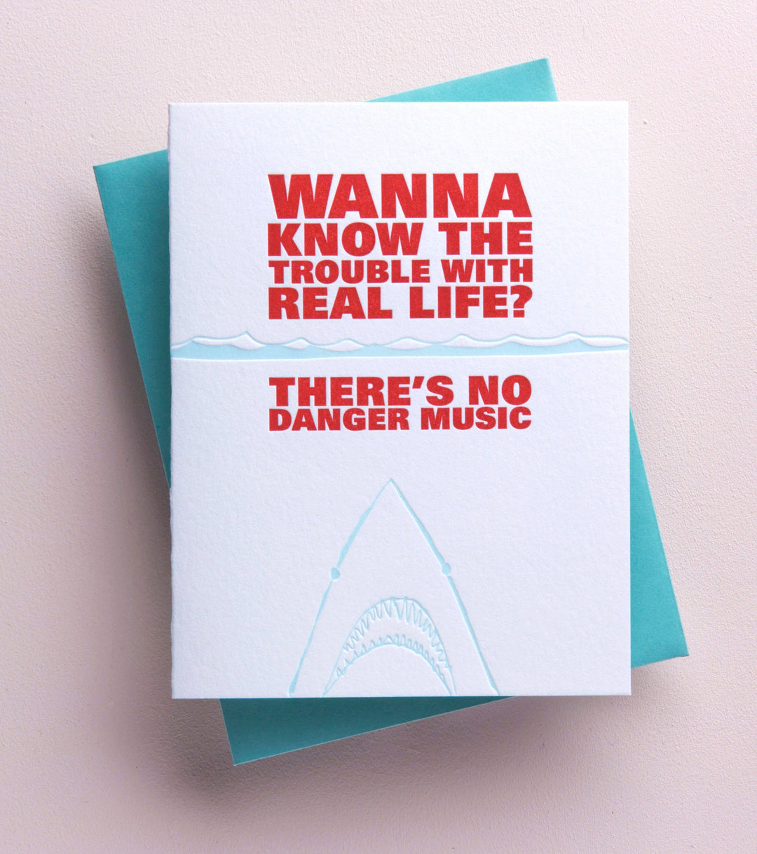 Shark Card - funny friend greeting card