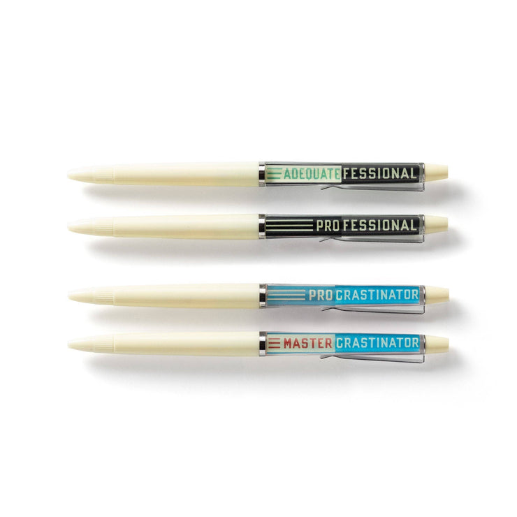 Brass Monkey Professional Procrastinator Floaty Pen Set