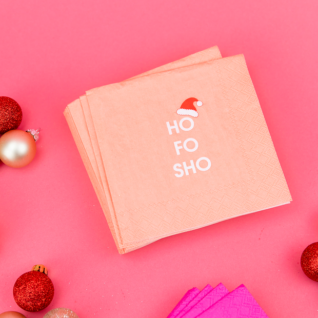 Ho Fo Sho - Holiday Cocktail Napkins