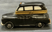 Vintage Limoges Porcelain Taxi Trinket Box