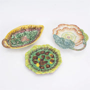 Group of Majolica Table Articles