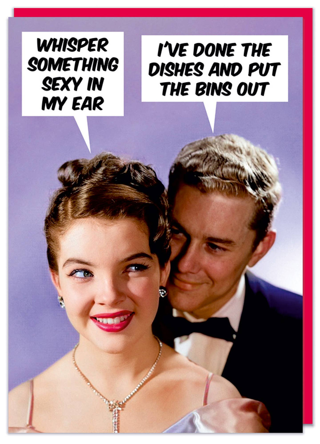 Whisper something sexy Valentines Greeting Card