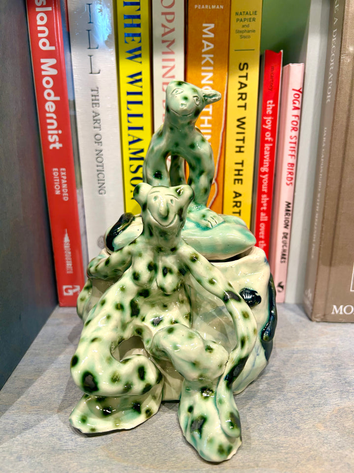 Unusual Cat Trinket Box