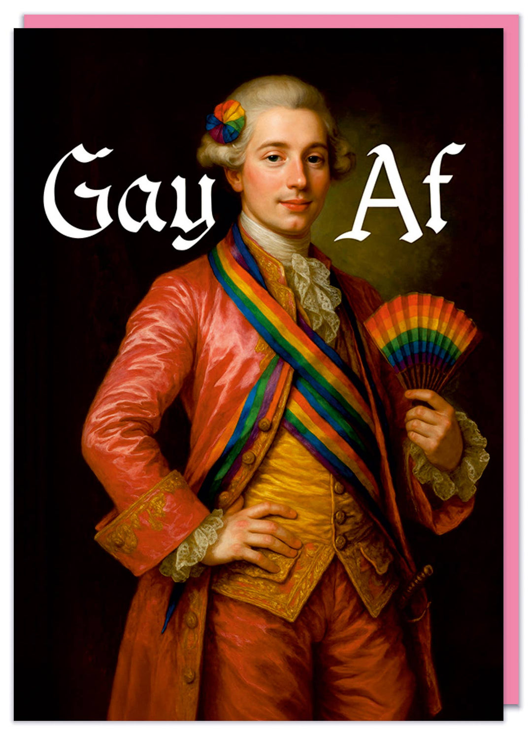 Gay AF Greeting Card