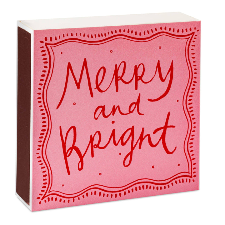 Merry & Bright | Square - Christmas Safety Matches🎄