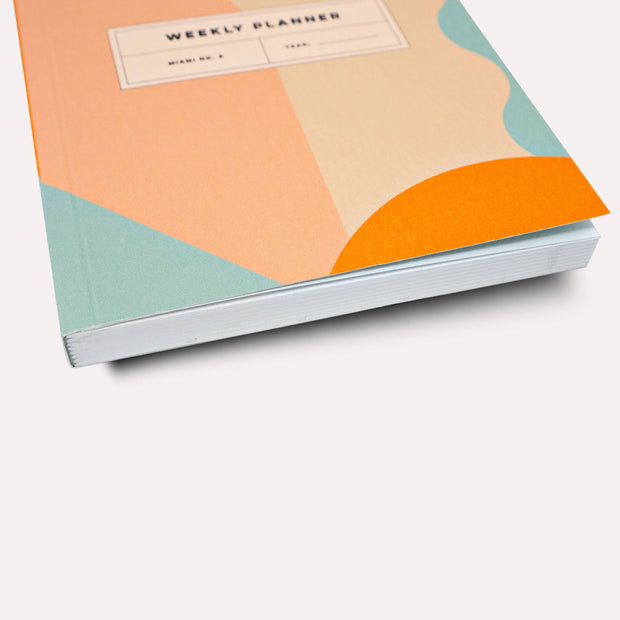 Miami No. 2 Lay Flat Undated Pocket Weekly Planner