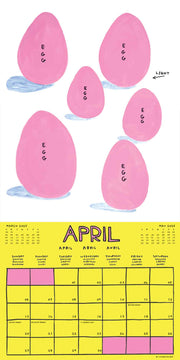 David Shrigley 2025 Calendar