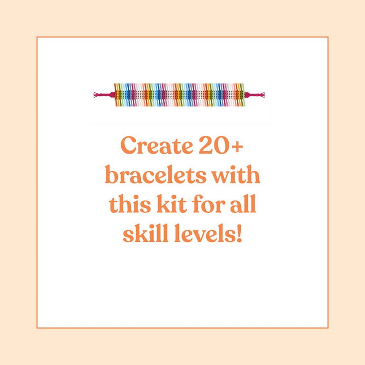 Mindful Crafts: Calm Vibes Friendship Bracelet Kit