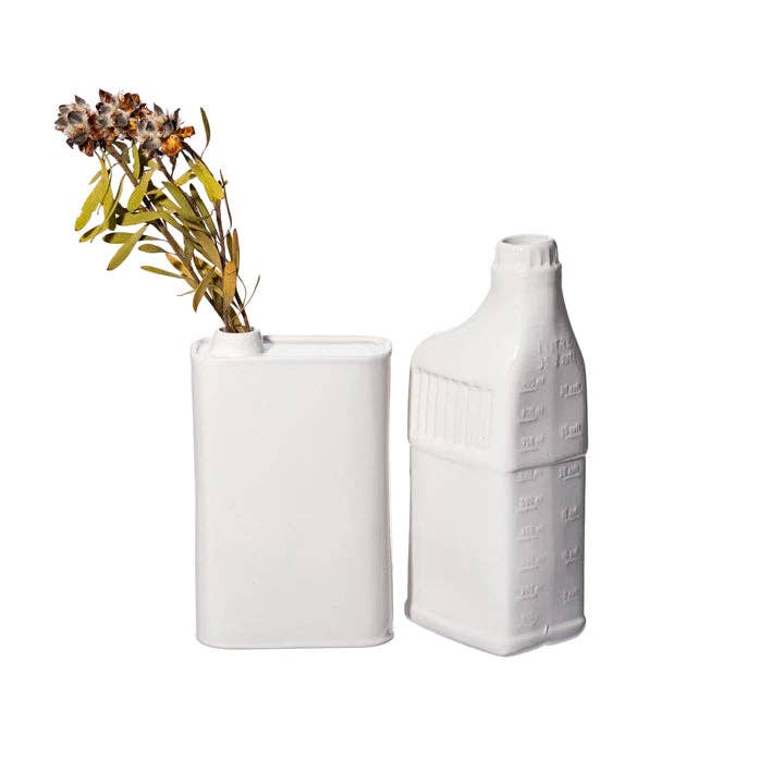 OIL CAN SHAPED FLOWER VASE: Default Product
