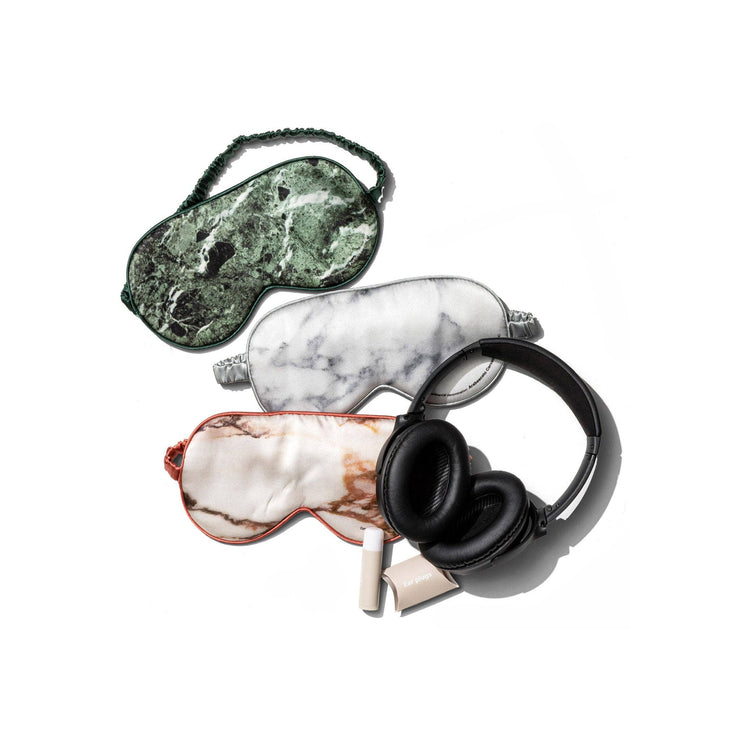 STONED EYE MASK: Arabescato Cervaiole