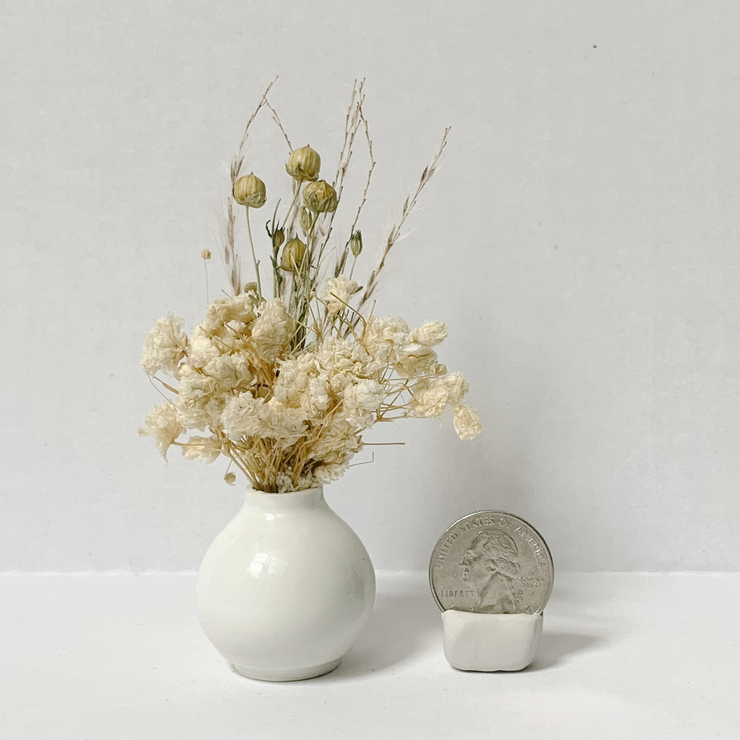 Milk White Mini Vases