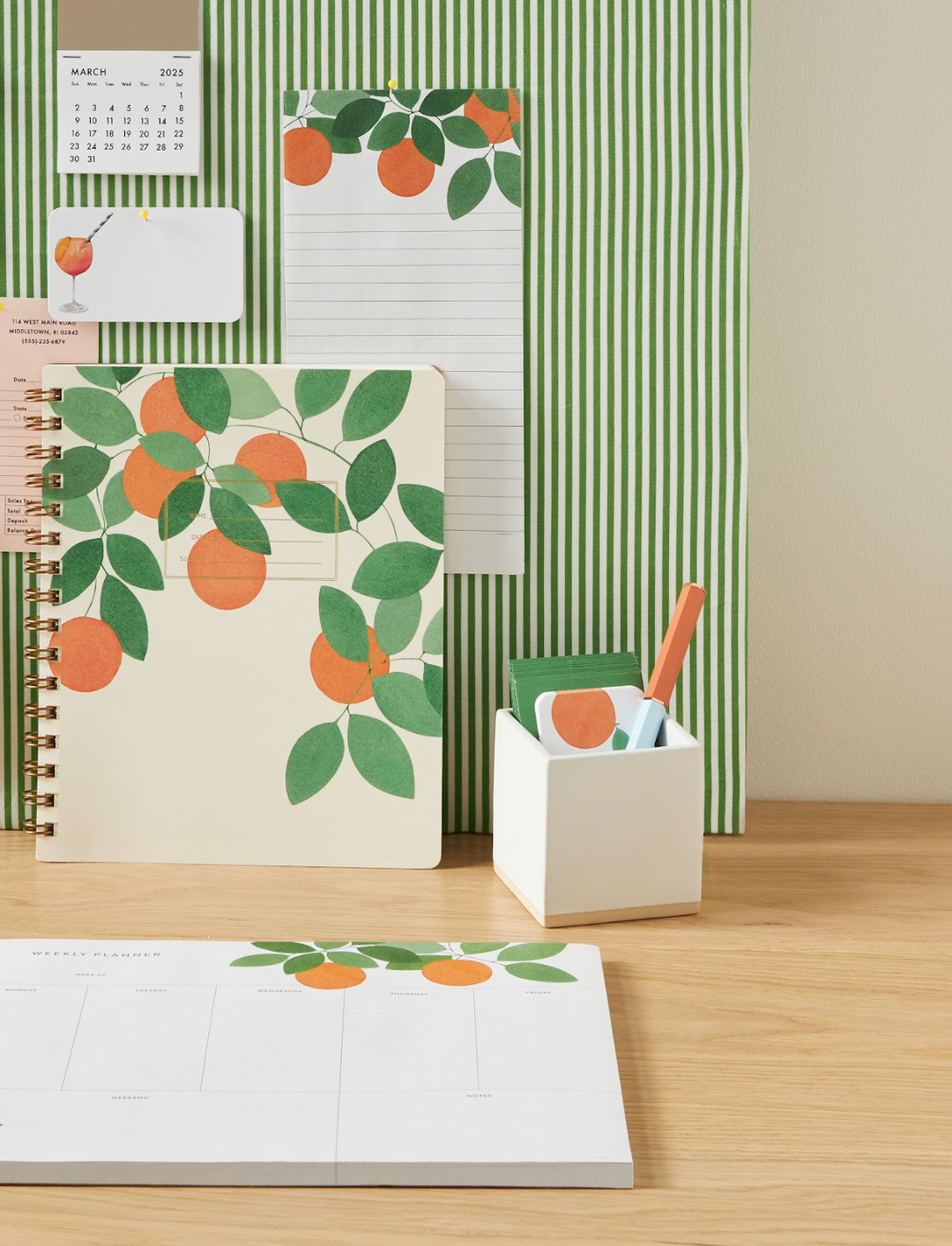 Orange Slice Little Notes