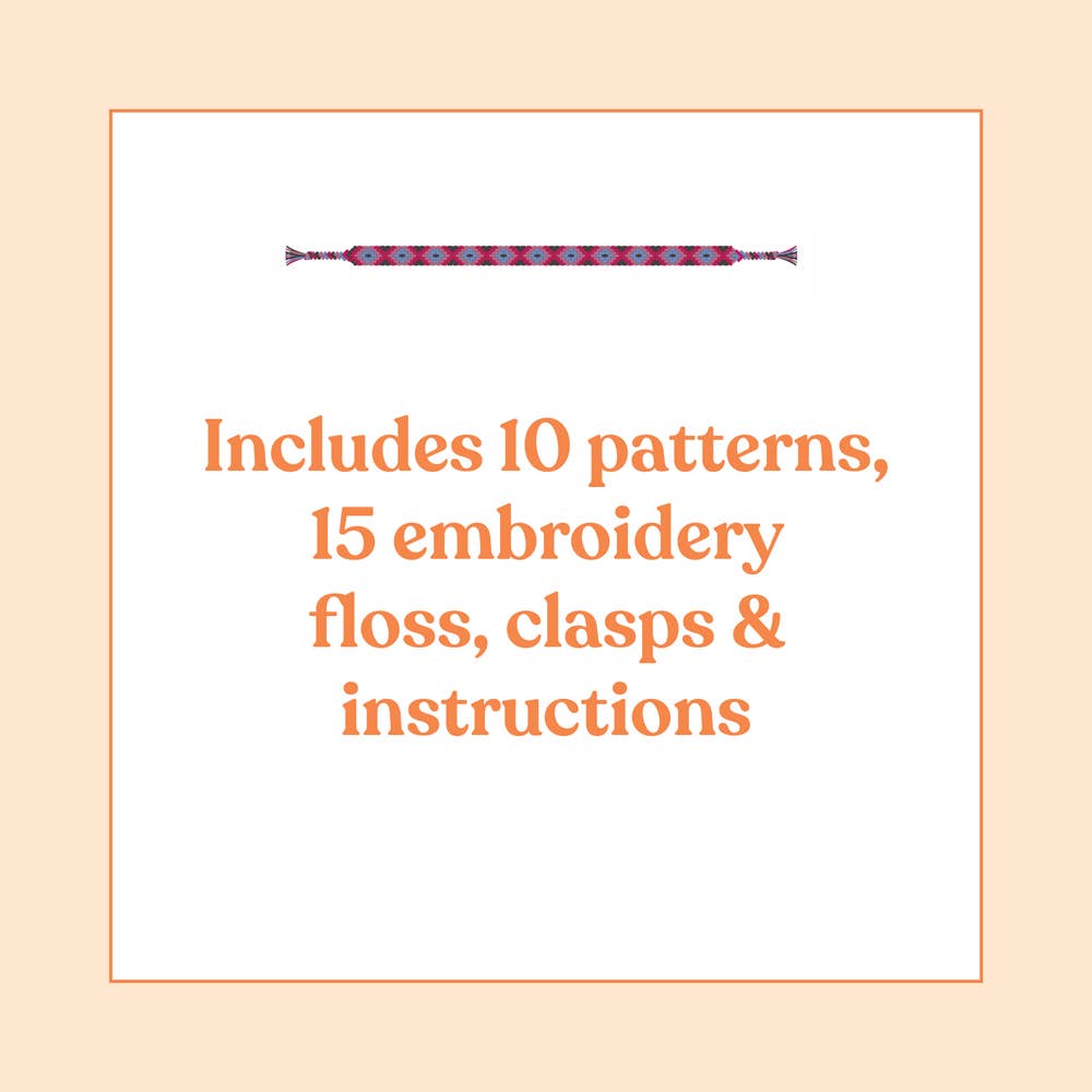 Mindful Crafts: Calm Vibes Friendship Bracelet Kit