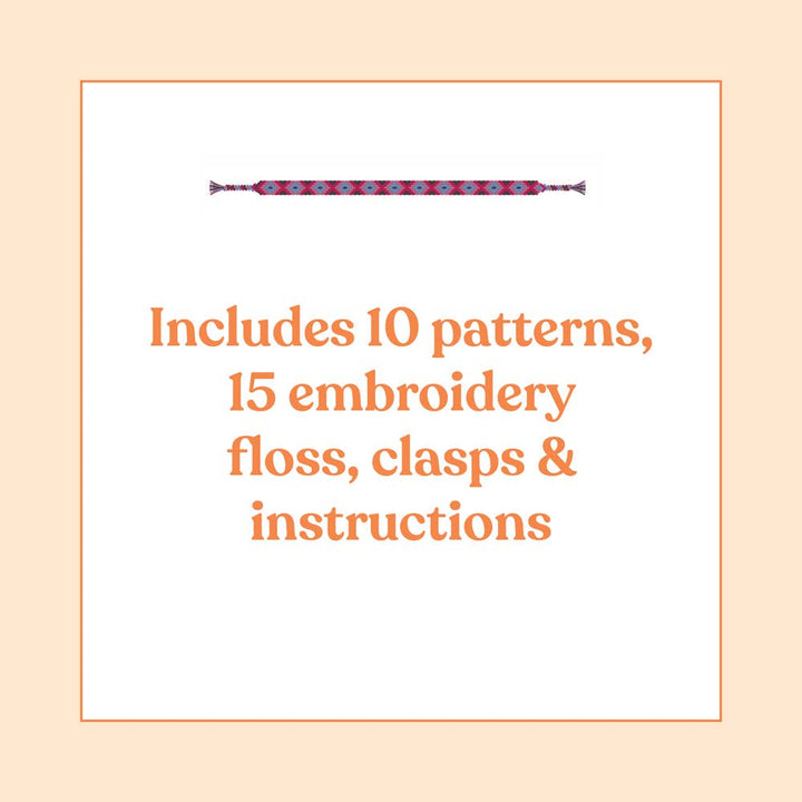 Mindful Crafts: Calm Vibes Friendship Bracelet Kit