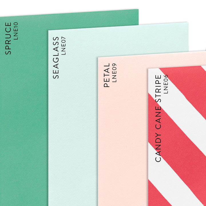 Little Notes® Mini Envelopes, Set of 20 – Candy Cane Stripe