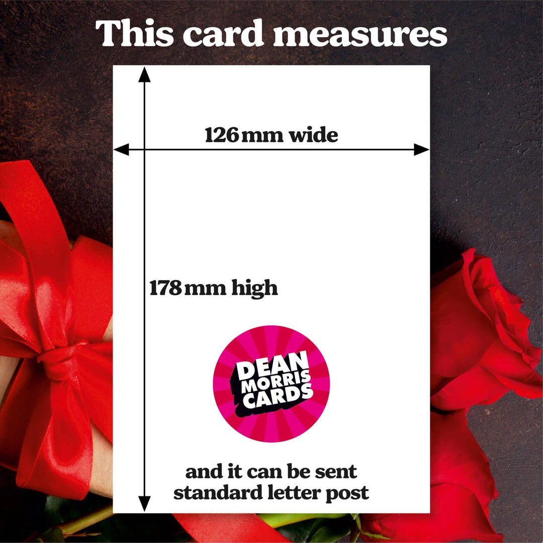 Love You in a gay way Greeting Card