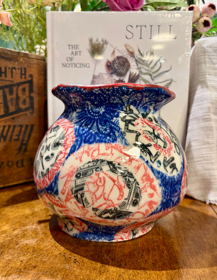Graphic Vase