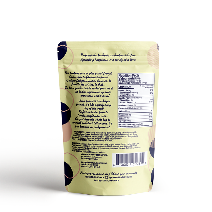 Sour Mix: Gummy Candies Large Bag