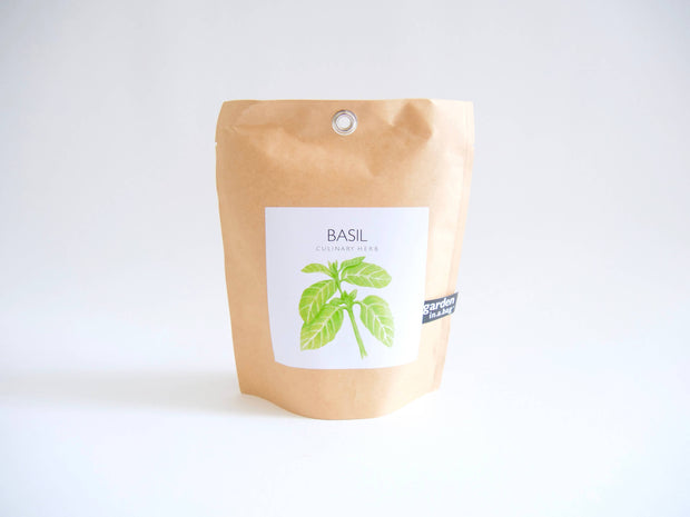 "Get Growing" Mindful Garden in a Bag Kit: Basil