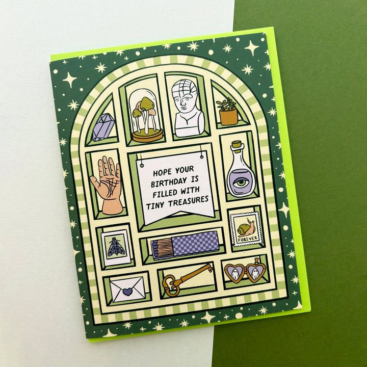 Cabinet of Curiosities Birthday Card