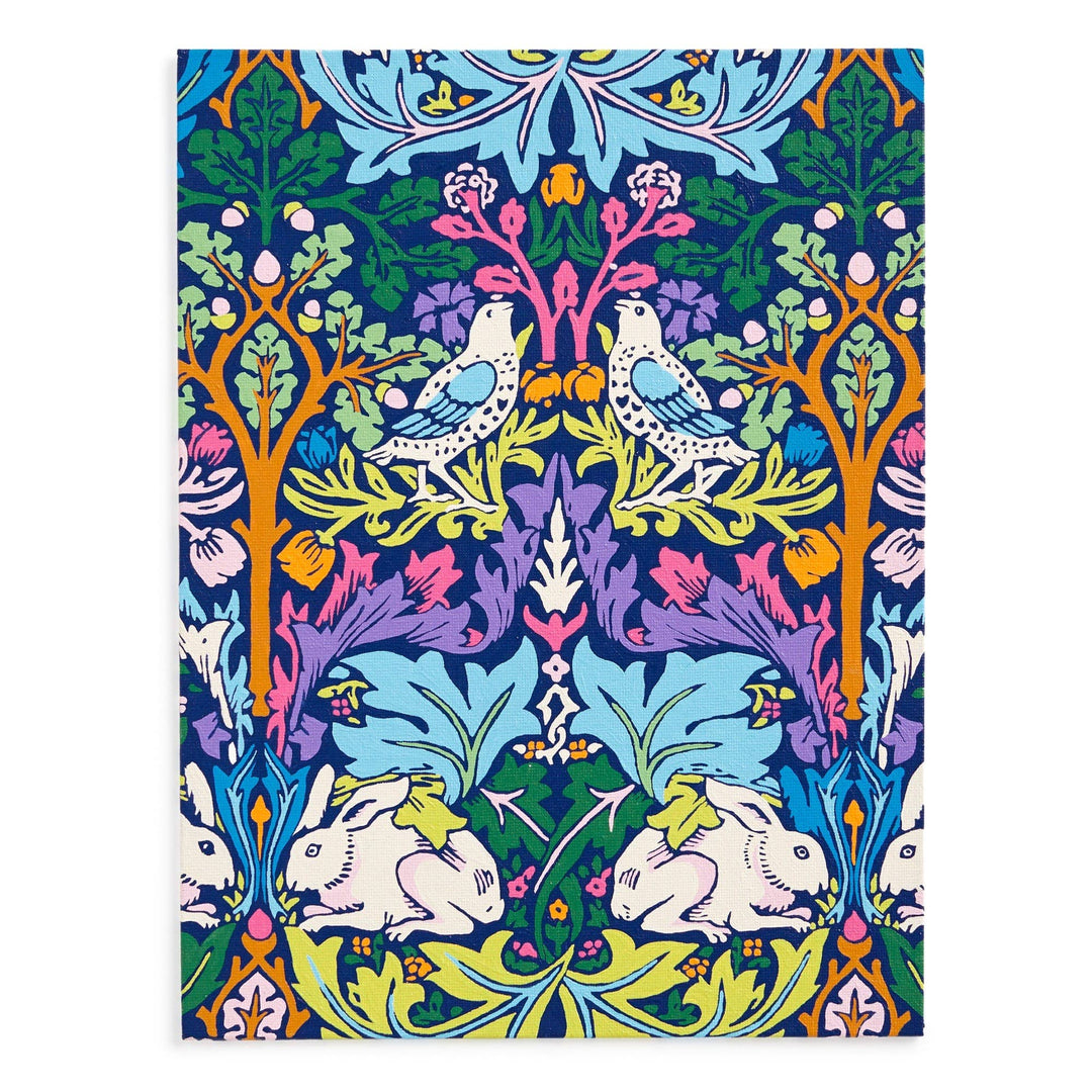 William Morris Brother Rabbit 9 x 12" Paint by Number Kit