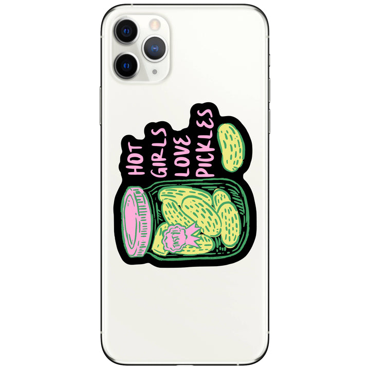 Funny Cute Girly Pickle Love High Quality Vinyl Sticker