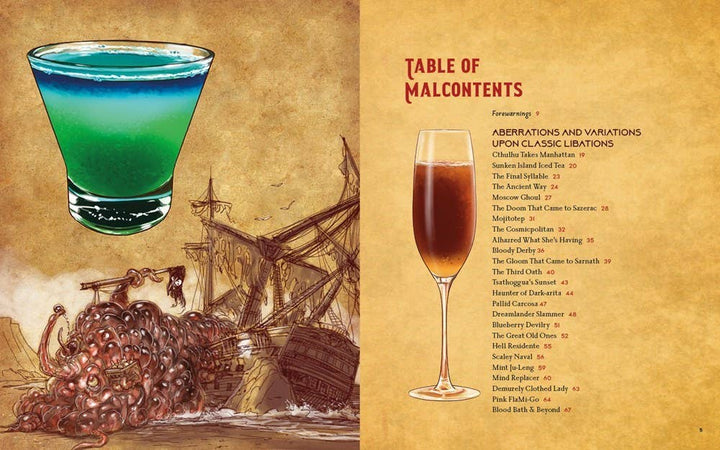 Lovecraft Cocktails: Elixirs & Libations from the Lore