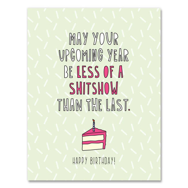 540 - Shitshow Birthday - A2 card