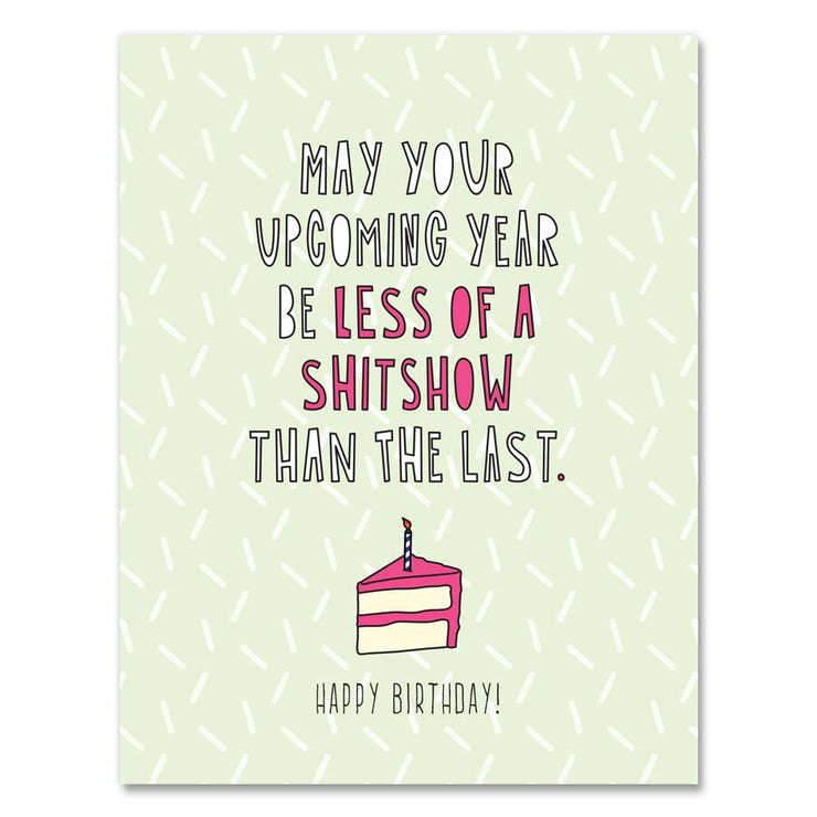 540 - Shitshow Birthday - A2 card