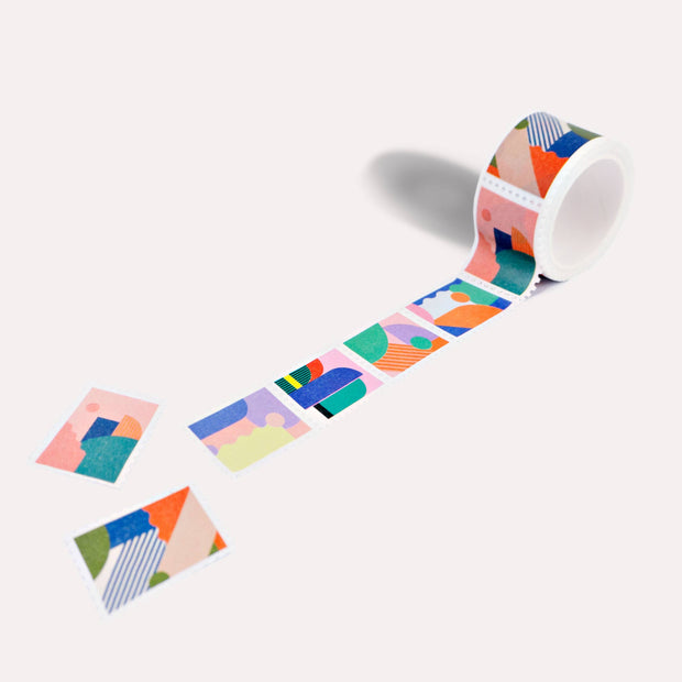 Miami Mix Stamp Washi Tape