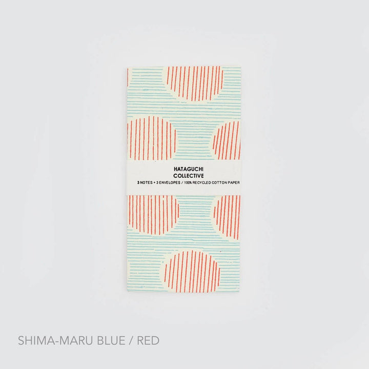 Large Envelope with Notecard Set: SHIMA-MARU GREY x GOLD