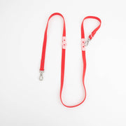 The Fritz Dog Leash | Leash wit Handle | Multi Dog Leash: Baby blue red / Standard