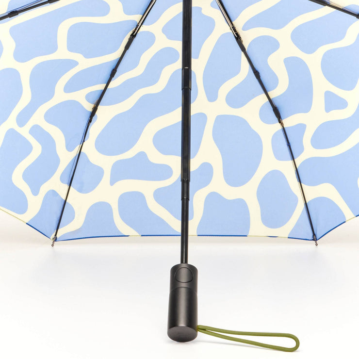 The Daily - Blue Ripples Automatic Umbrella: Blue
