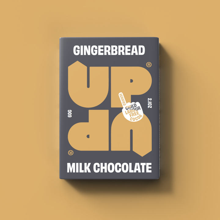 UP-UP MINI Gingerbread Milk Chocolate Bar