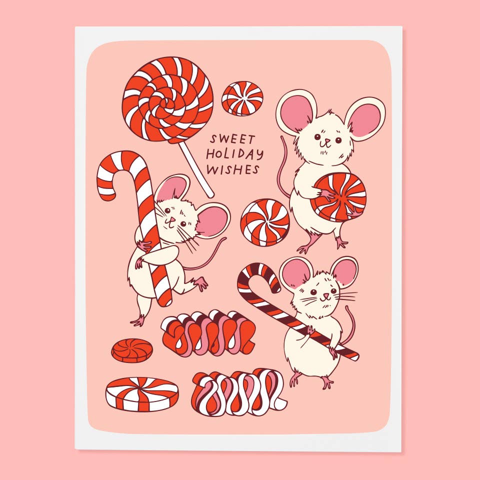 Candy Mice Card