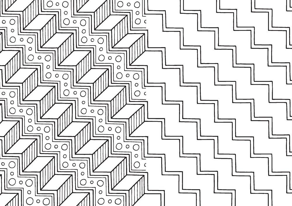 The Mindfulness Patterns Coloring Book