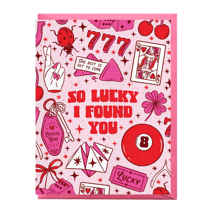 Lucky Charm Love Card