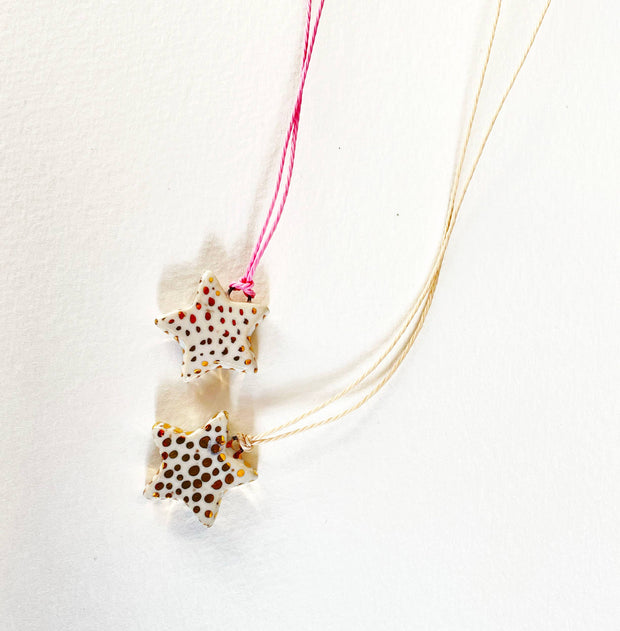 Charm Necklace: Sand / Star