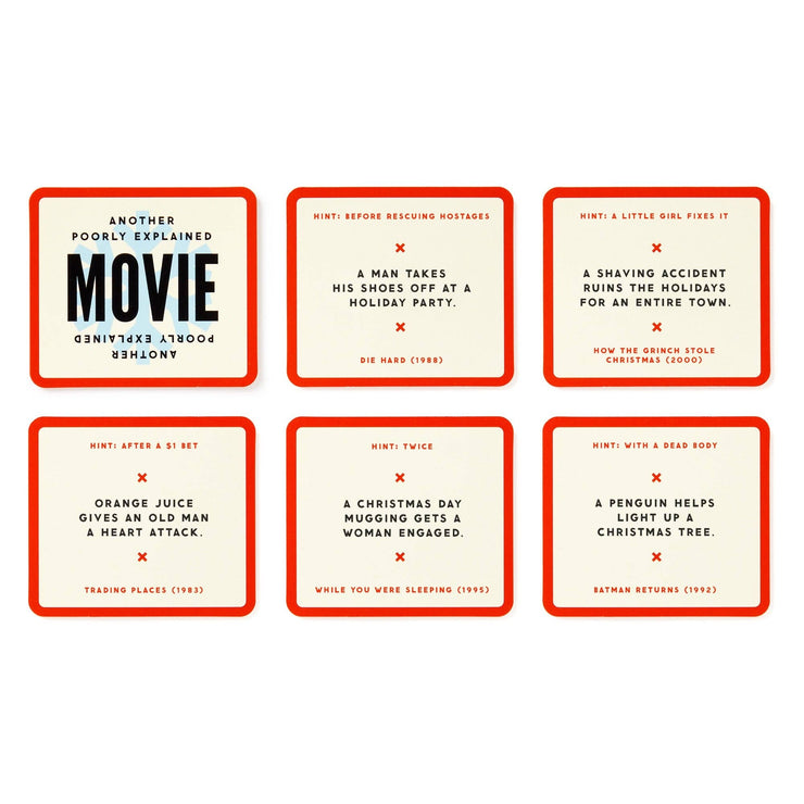 Brass Monkey Mini Poorly Explained Movies - Holiday Edition