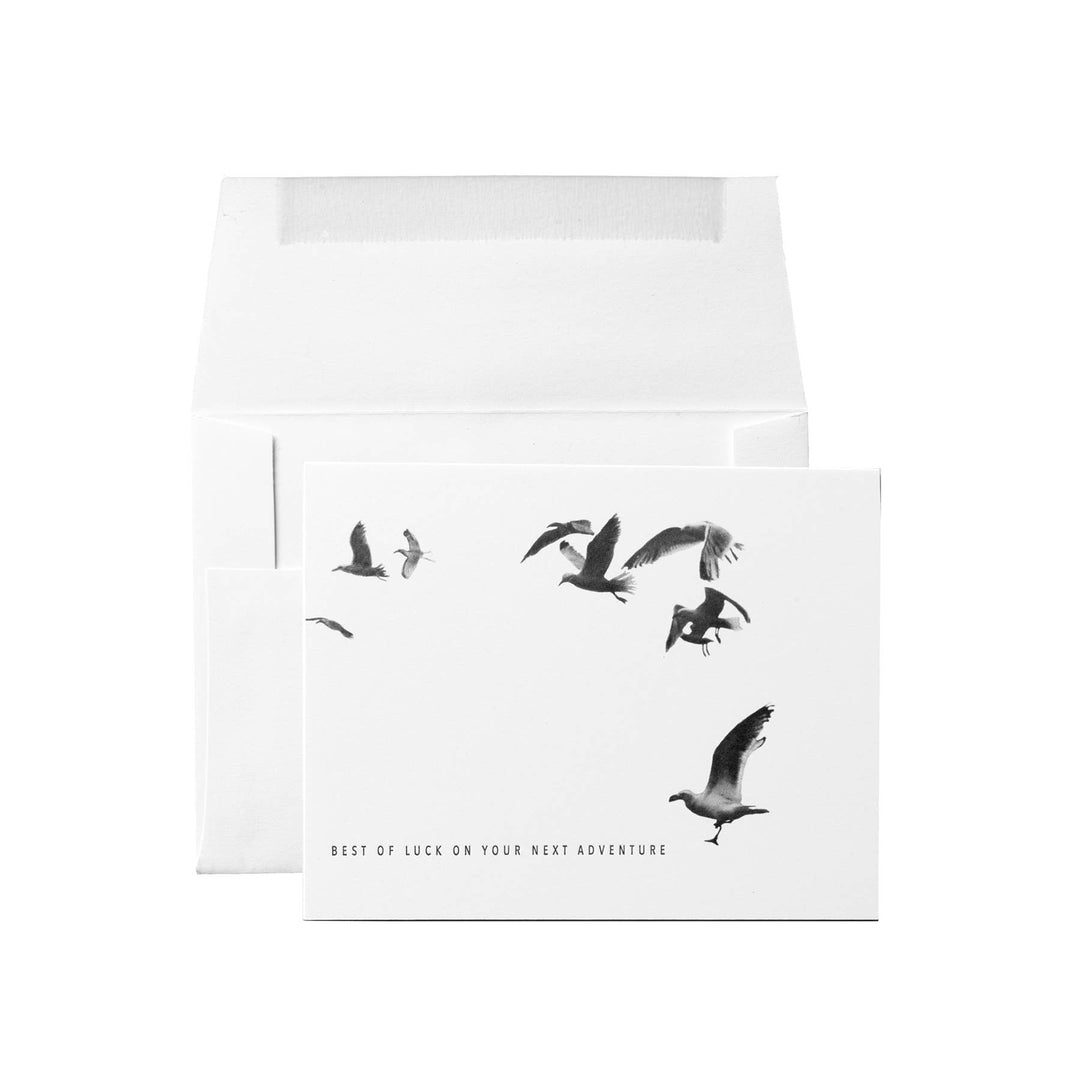 Birds Best of Luck on Your Next Adventure Card